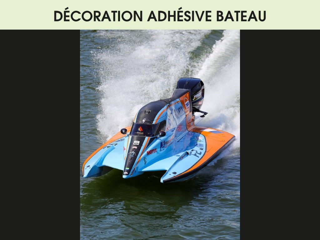 DECORATION ADHESIVE BATEAU