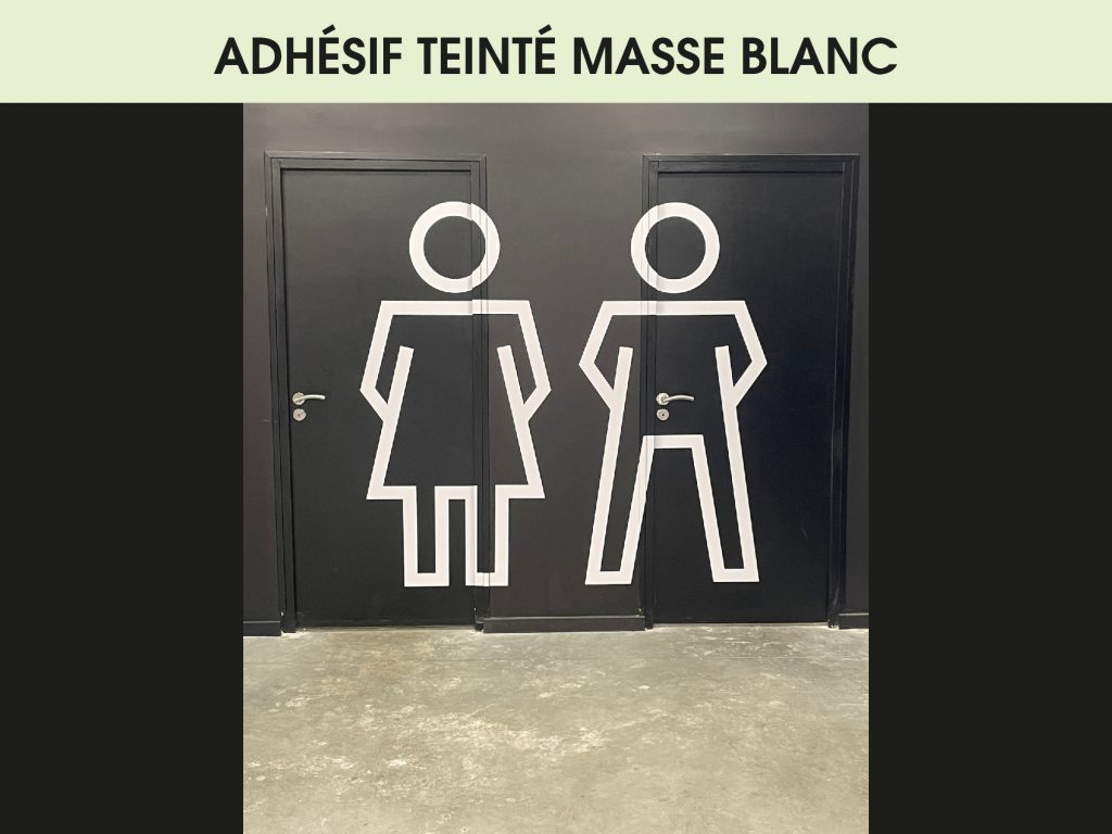 ADHESIF TEINTE MASSE